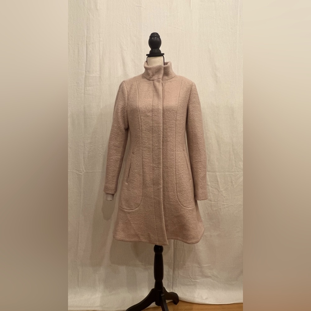 Standard collard Wool blend coat